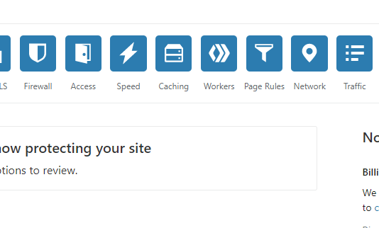 CloudFlare Setup Finished