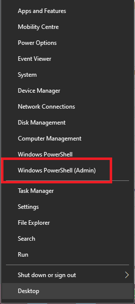 Windows PowerShell Admin