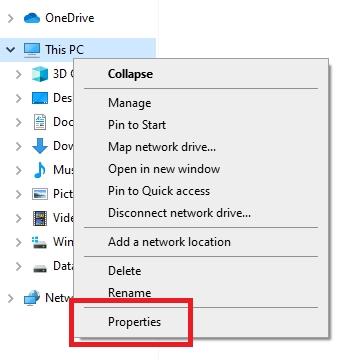 Windows10-Properties