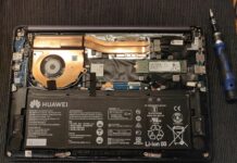 Huawei MateBook D 14 Disassembly