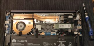 Huawei MateBook D 14 Disassembly