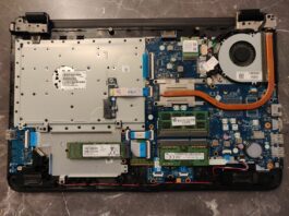 HP 15-ay045ng Disassembly