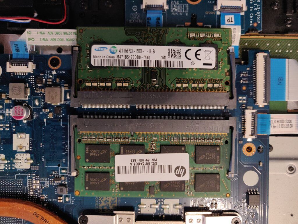 HP 15-ay045ng Memory (RAM)